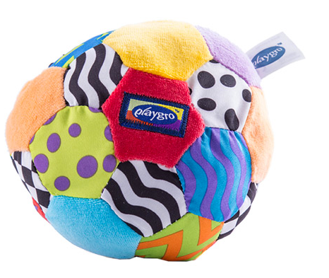 PLAYGRO - MY FIRST SOCCER BALL - COLOURED