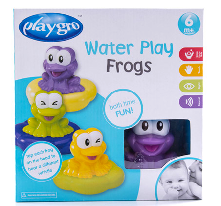 PLAYGRO WATER PLAY FROGS