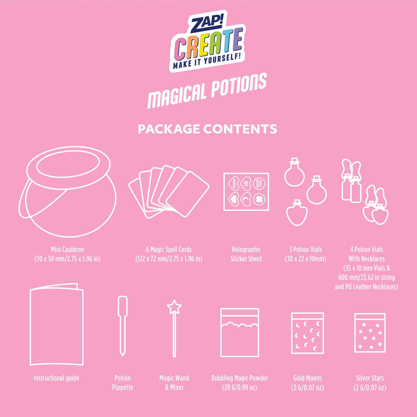 ZAP CREATE MAGICAL POTIONS KIT