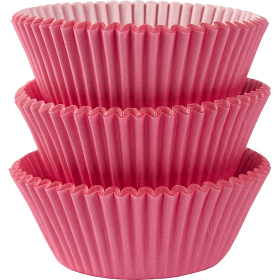 NEW PINK CUPCAKE BAKING CUPS - PACK OF 75