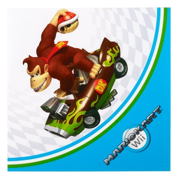 MARIO KART WII LUNCH NAPKINS - PACK OF 16