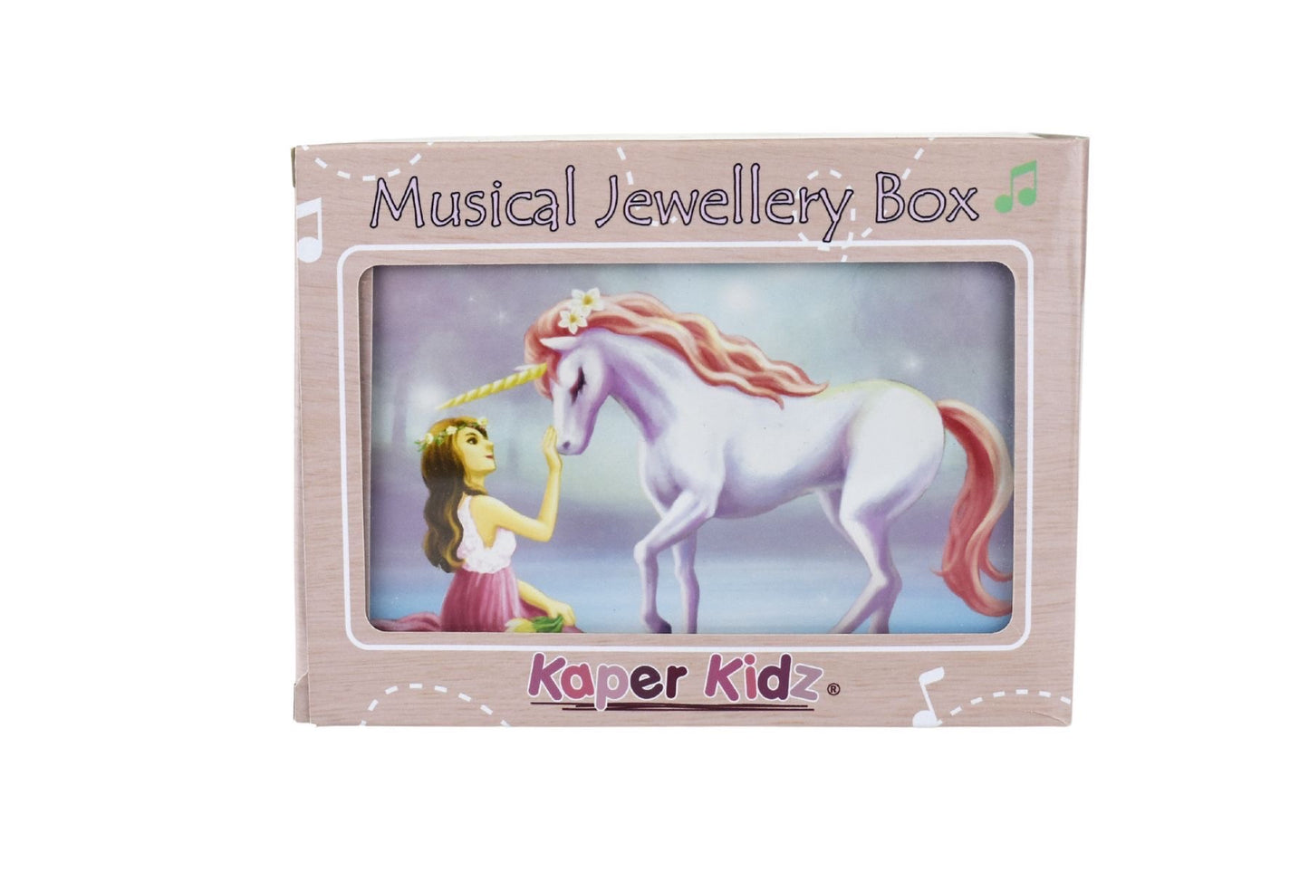 KAPER KIDZ DELUXE UNICORN TIN TEA SET IN SUITCASE - 18 PIECES