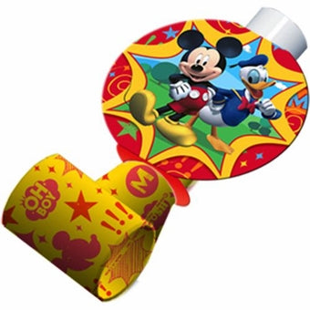 DISNEY MICKEY MOUSE CLUBHOUSE PARTY BLOWOUTS - PACK OF 8