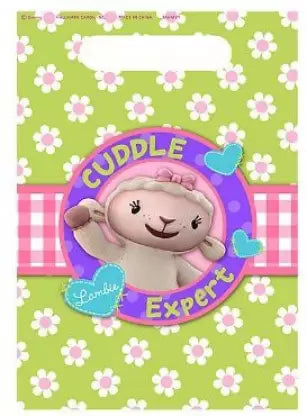 DOC MCSTUFFINS LOOT BAGS - PACK OF 8