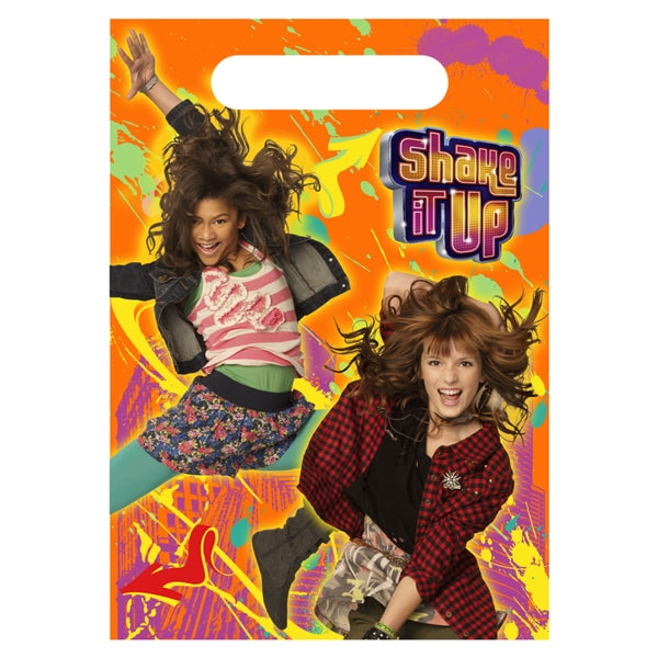 DISNEY SHAKE IT UP LOOT BAGS - PACK OF 8