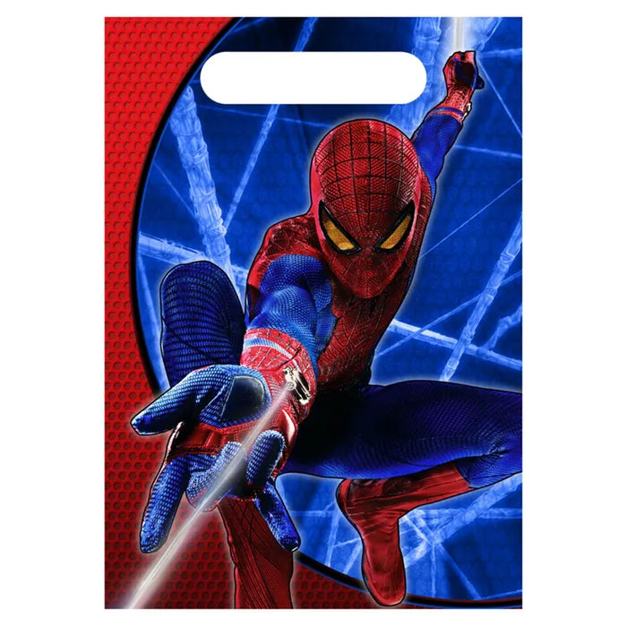 THE AMAZING SPIDERMAN LOOT BAGS - PACK OF 8
