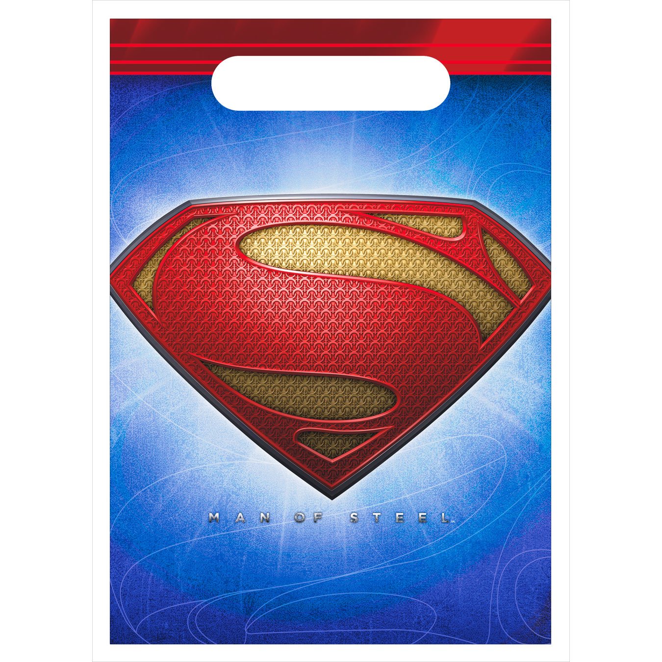 SUPERMAN LOOT BAGS - PACK OF 8