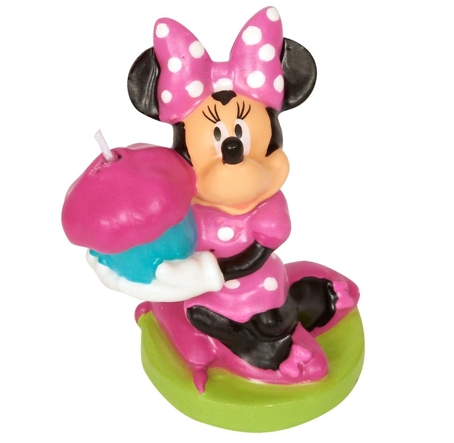 MINNIE MOUSE CUPCAKE BIRTHDAY CANDLE