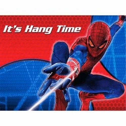 THE AMAZING SPIDERMAN INVITATION SET - PACK OF 8