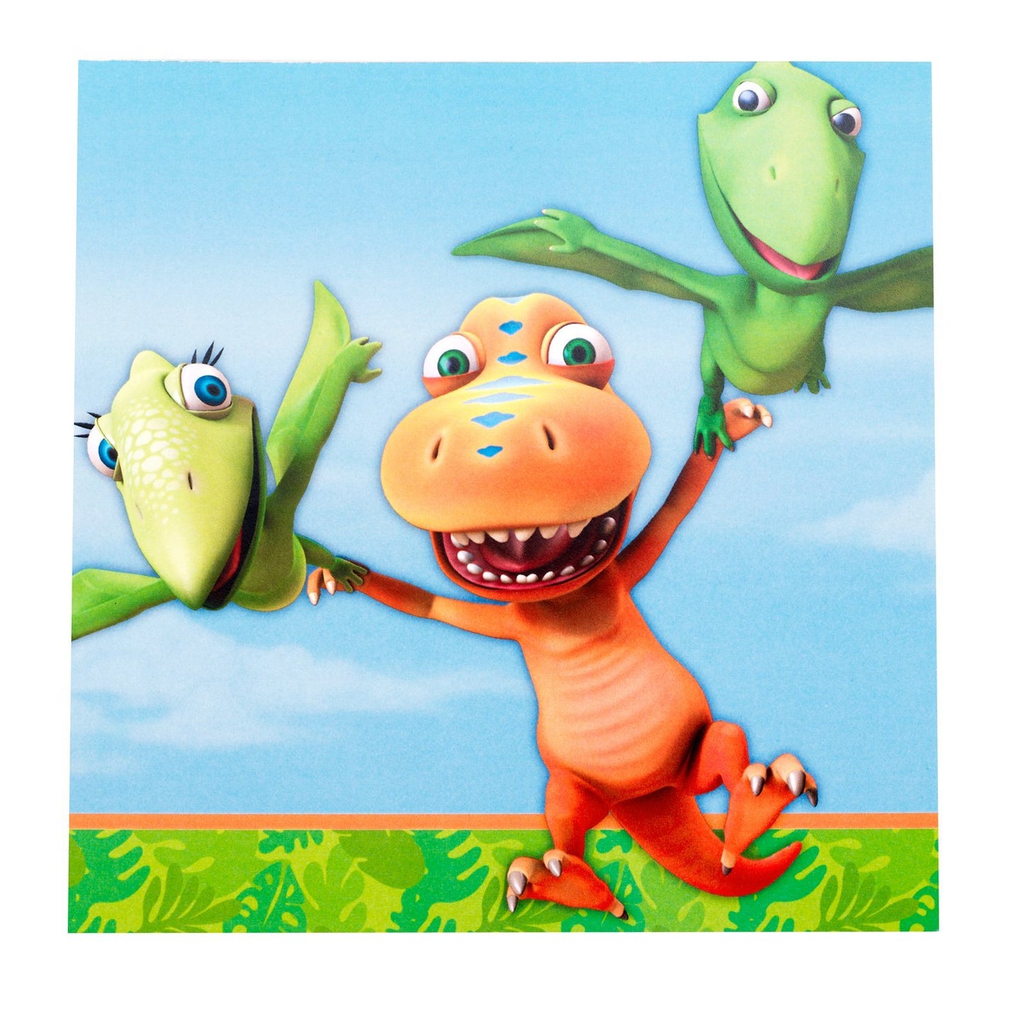 DINOSAUR TRAIN LUNCH NAPKINS - PACK OF 16