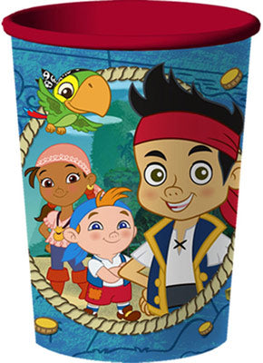 JAKE AND THE NEVER LAND PIRATES PLASTIC FAVOUR CUP