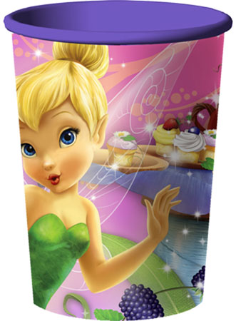 DISNEY FAIRIES TINKERBELL SWEET TREATS PLASTIC FAVOUR CUP