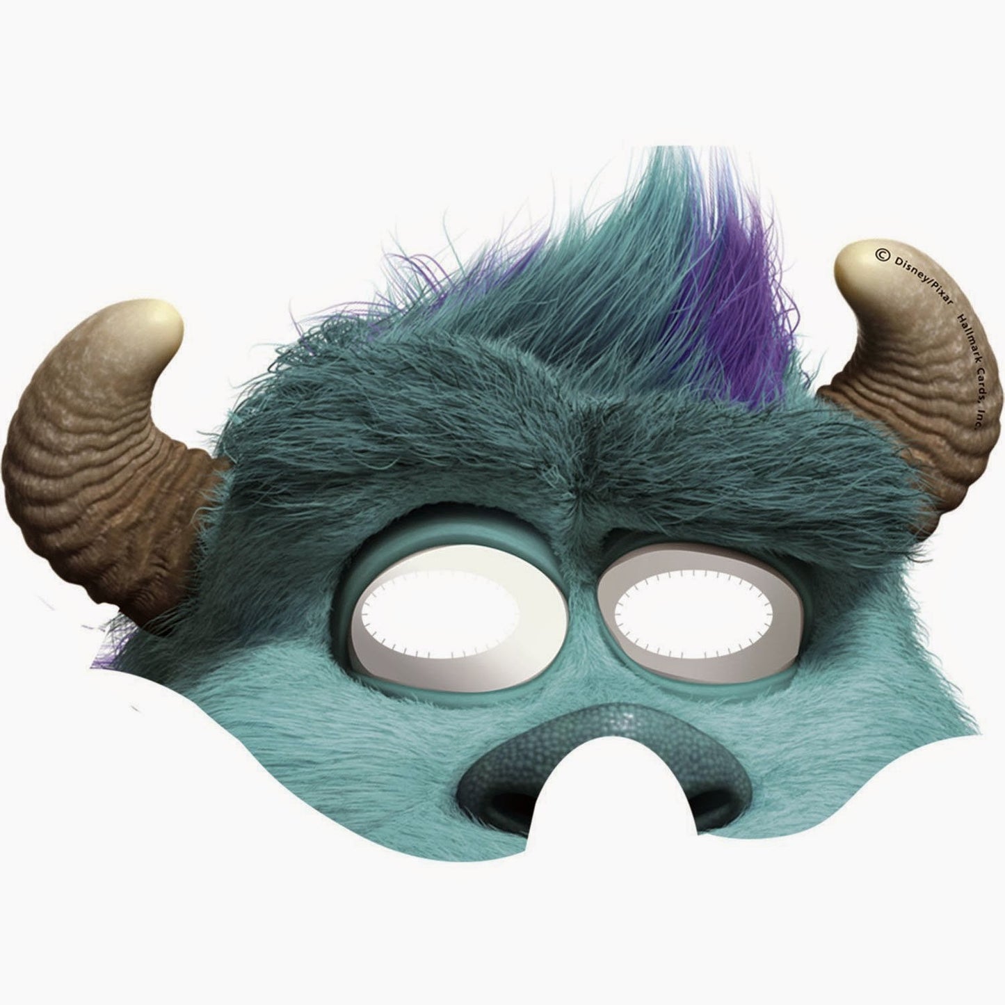 MONSTERS UNIVERSITY SULLEY PAPER MASKS - 8 PACK