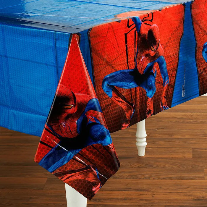 THE AMAZING SPIDERMAN PLASTIC TABLECOVER 137CM X 259CM