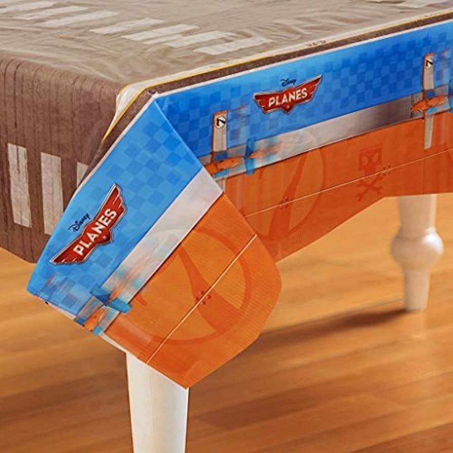 DISNEY PLANES PLASTIC TABLECOVER 137CM X 244CM