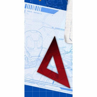 IRON MAN 3 PLASTIC TABLECOVER 137CM x 244CM