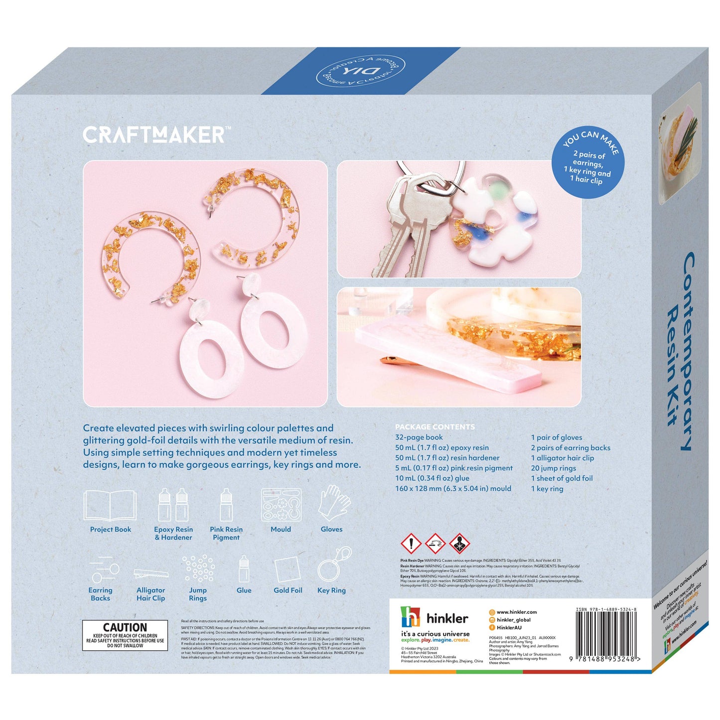CRAFTMAKER CONTEMPORARY RESIN KIT
