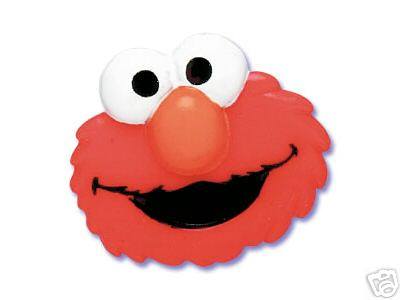 ELMO CUPCAKE RINGS - PACK OF 12