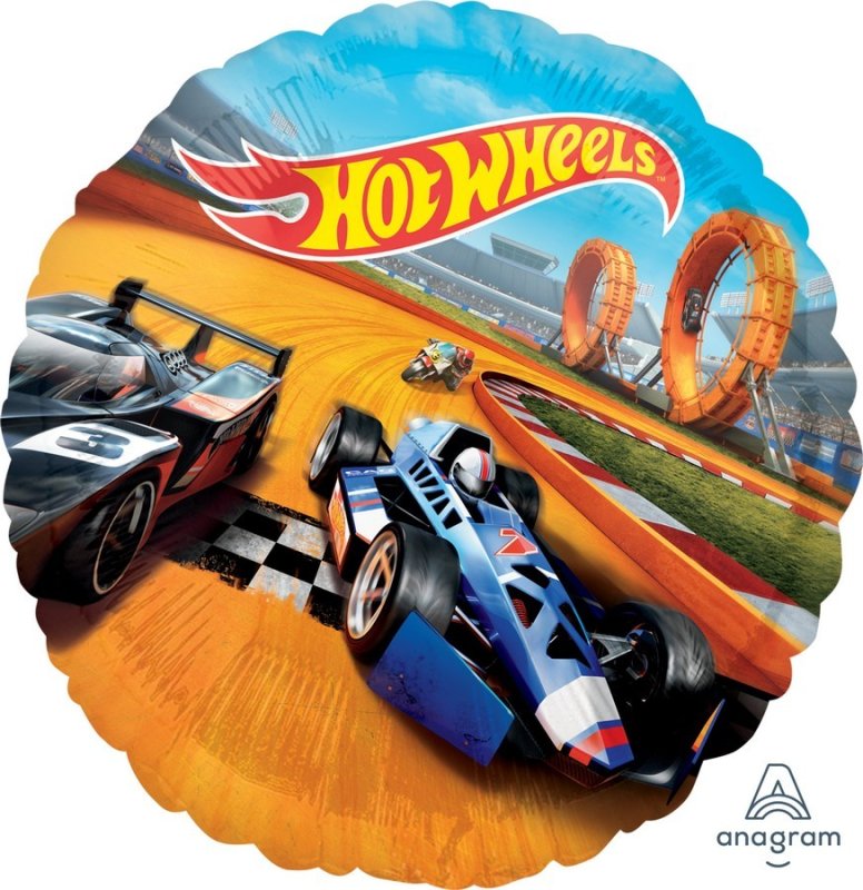 HOT WHEELS FOIL BALLOON - 43CM