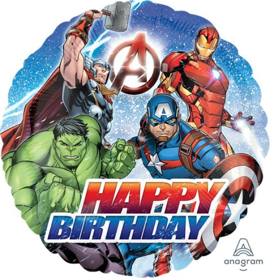 MARVEL AVENGERS HAPPY BIRTHDAY 43CM FOIL BALLOON