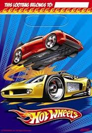 HOT WHEELS LOOT BAGS - PACK OF 8