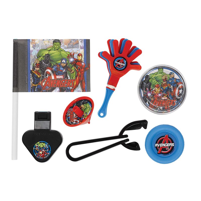 MARVEL AVENGERS MEGA VALUE FAVOUR PACK - 48 PARTY FAVORS