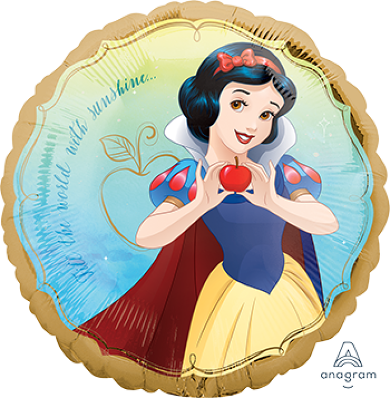 DISNEY PRINCESS SNOW WHITE ONCE UPON A TIME FOIL BALLOON - 43CM
