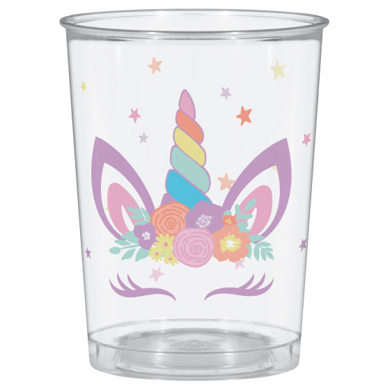 UNICORN PARTY PLASTIC FAVOUR CUP