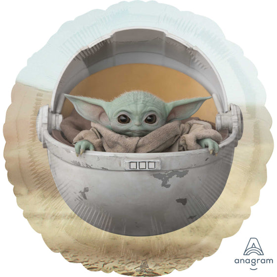 THE MANDALORIAN STAR WARS FOIL BALLOON - 43CM