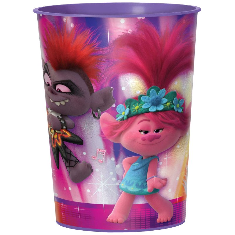 TROLLS WORLD TOUR PLASTIC FAVOUR CUP