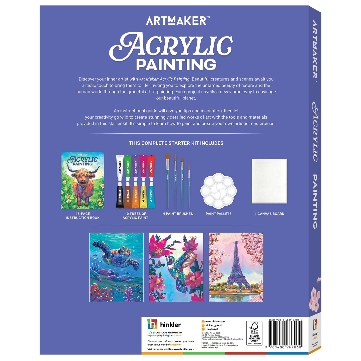 HINKLER ARTMAKER ACRYLIC PAINTING