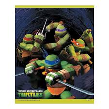 TEENAGE MUTANT NINJA TURTLES LOOT BAGS - PACK OF 8