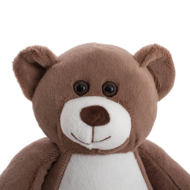 ZOO FRIEND BEAR GREY PLUSH TEDDY - 23CM