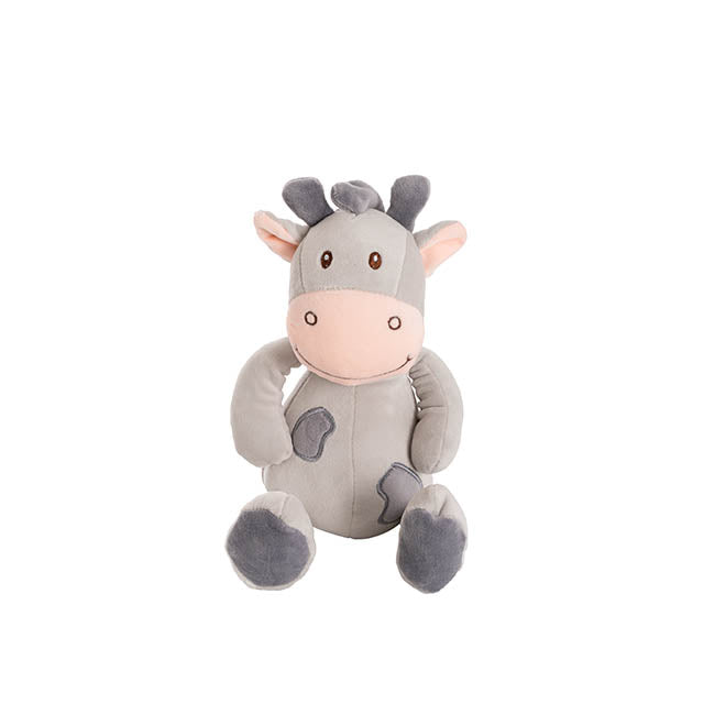 COLBY GIRAFFE COOL GREY PLUSH TEDDY - 23CM