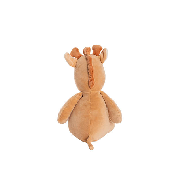 COLBY GIRAFFE HAZLENUT PLUSH TEDDY - 23CM
