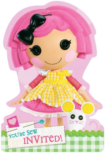 LALALOOPSY INVITATION SET - PACK OF 8