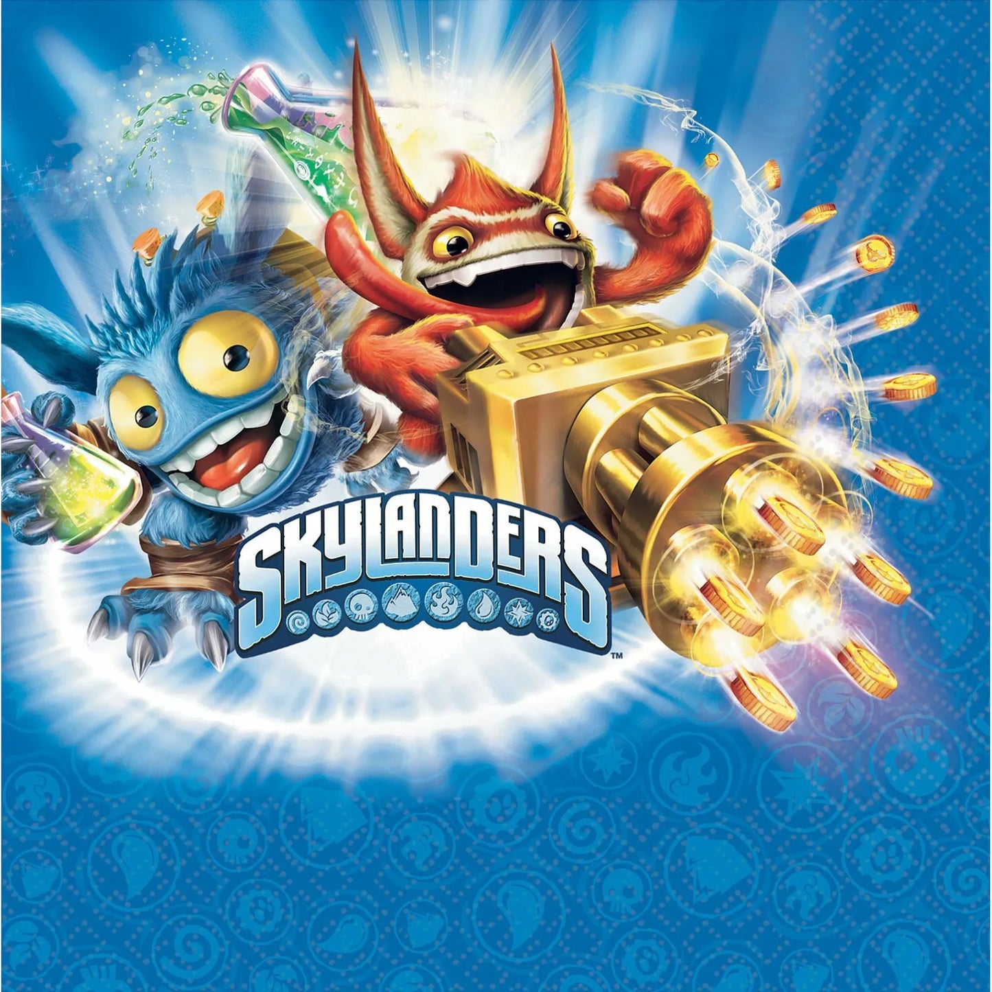 SKYLANDERS LUNCH NAPKINS - PACK OF 16