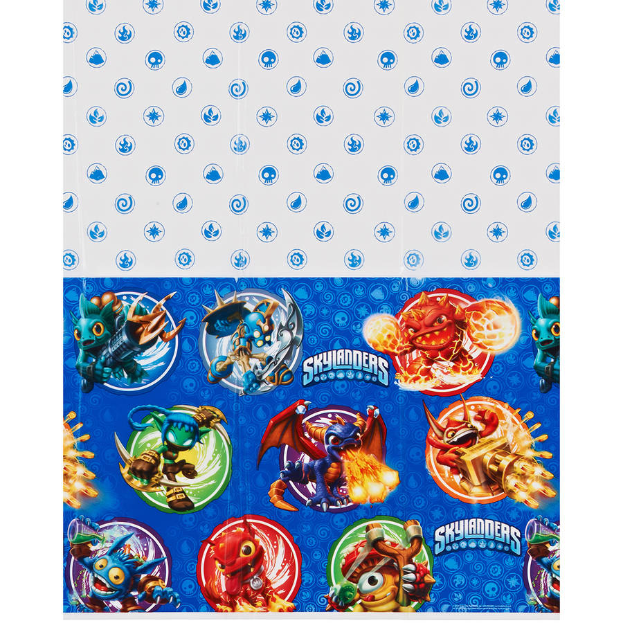 SKYLANDERS PLASTIC TABLECOVER 137CM x 243CM