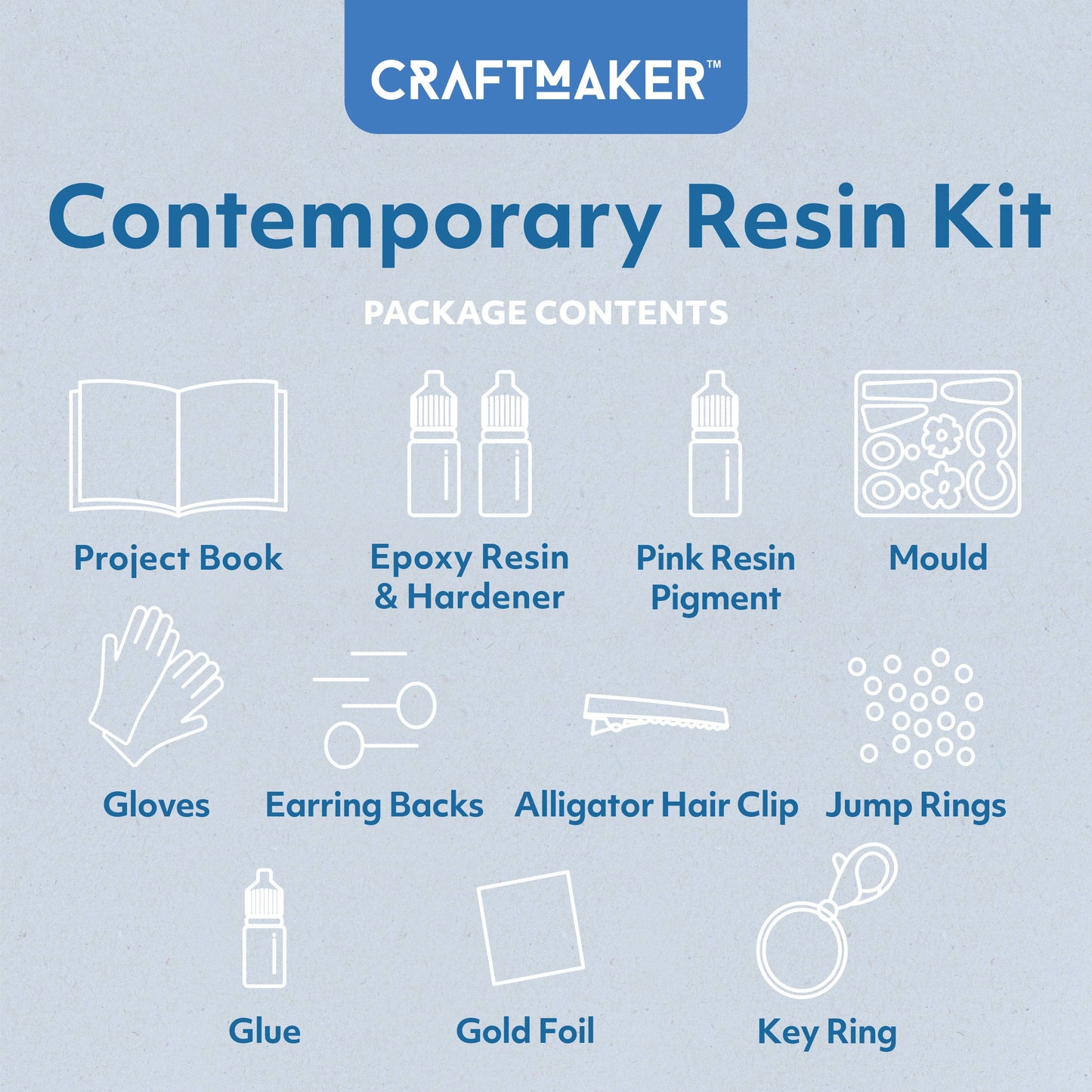 CRAFTMAKER CONTEMPORARY RESIN KIT