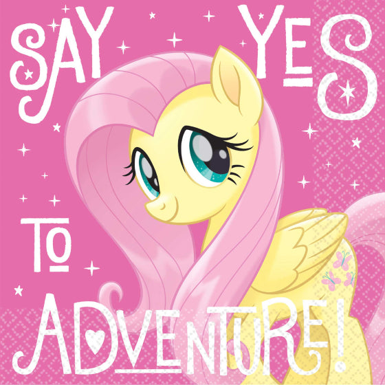 MY LITTLE PONY FRIENDSHIP ADVENTURES LUNCH NAPKINS - PACK OF 16