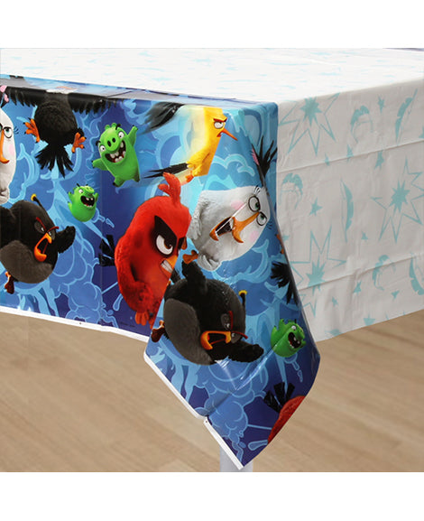 ANGRY BIRDS MOVIE PLASTIC TABLECOVER 137CM x 243CM