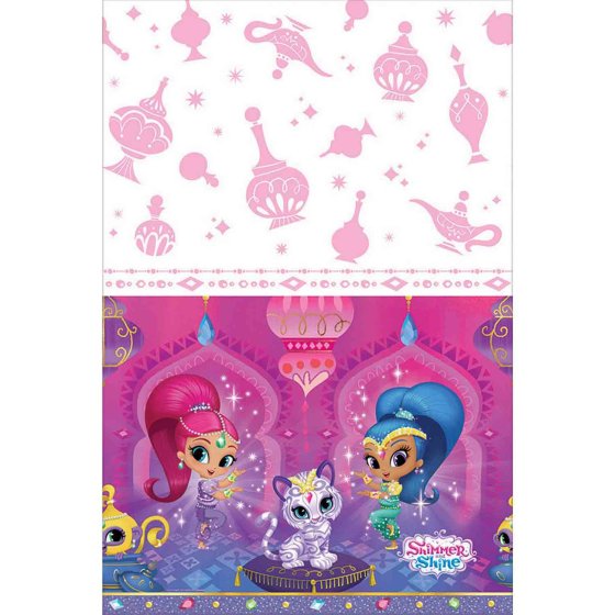 SHIMMER AND SHINE PLASTIC TABLECOVER 137CM x 243CM