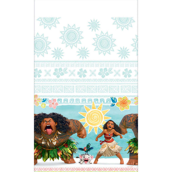 DISNEY MOANA PLASTIC TABLECOVER 137CM X 243CM