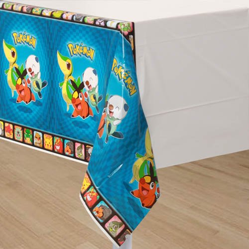 POKEMON PLASTIC TABLECOVER 137CM x 243CM