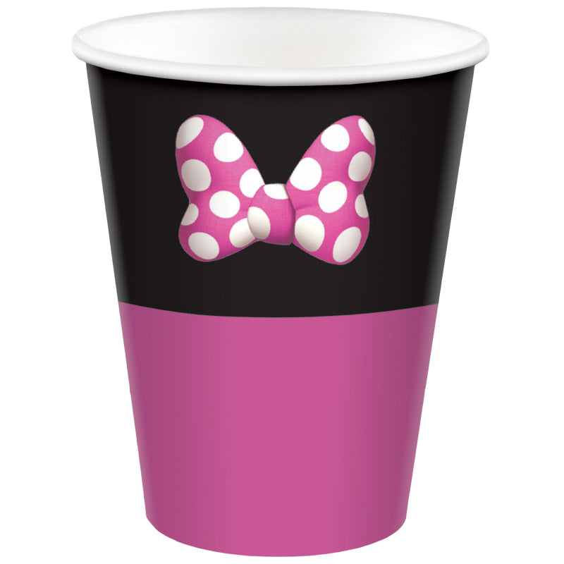 MINNIE MOUSE FOREVER 266ML PAPER CUPS - PACK OF 8