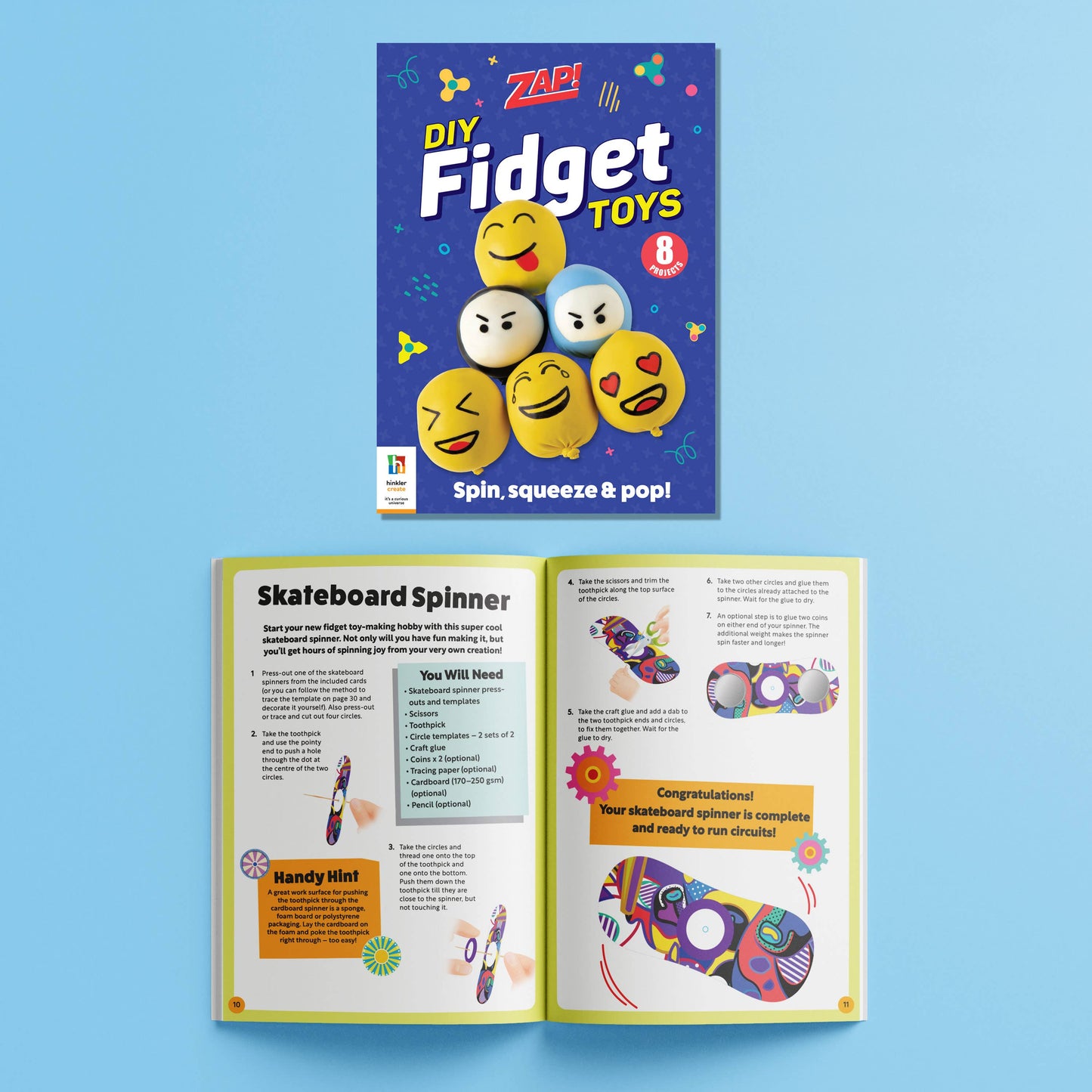 ZAP! DIY FIDGET TOYS