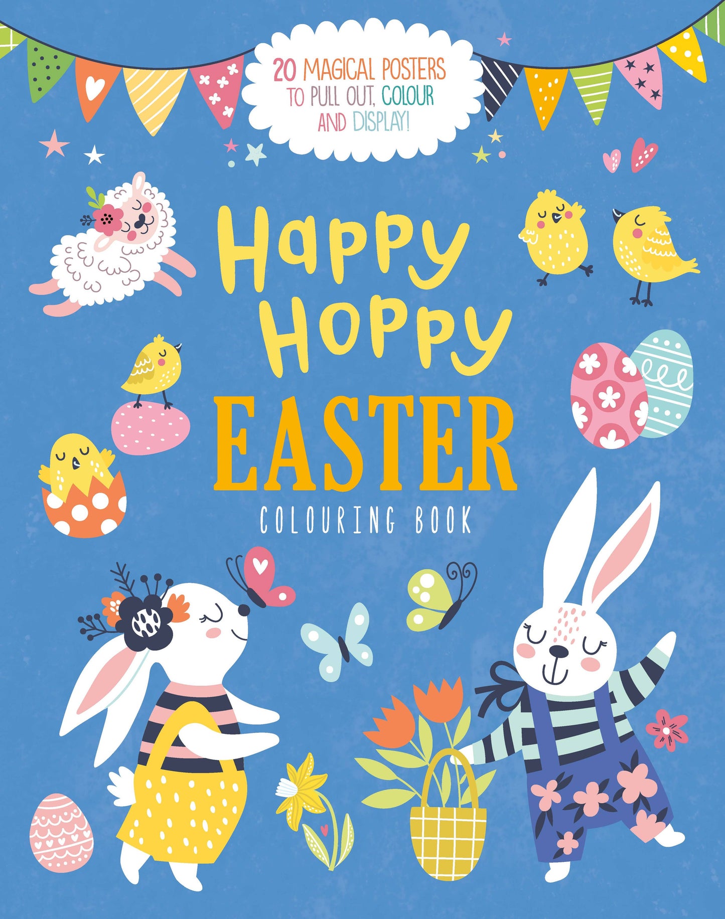 HINKLER WALL ART EASTER COLOURING