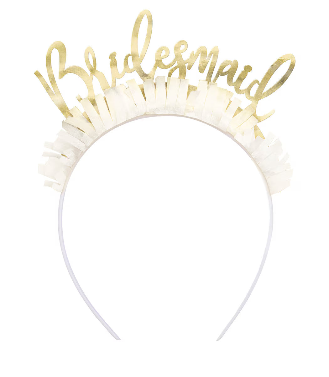 UNIQUE PARTY - BRIDESMAID HEADBANDS - PACK OF 4