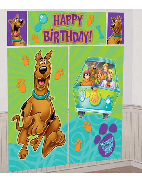 SCOOBY DOO SCENE SETTERS WALL DECORATING KIT