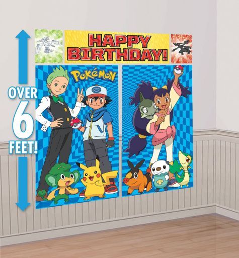 POKEMON SCENE SETTER WALL DECORATING KIT